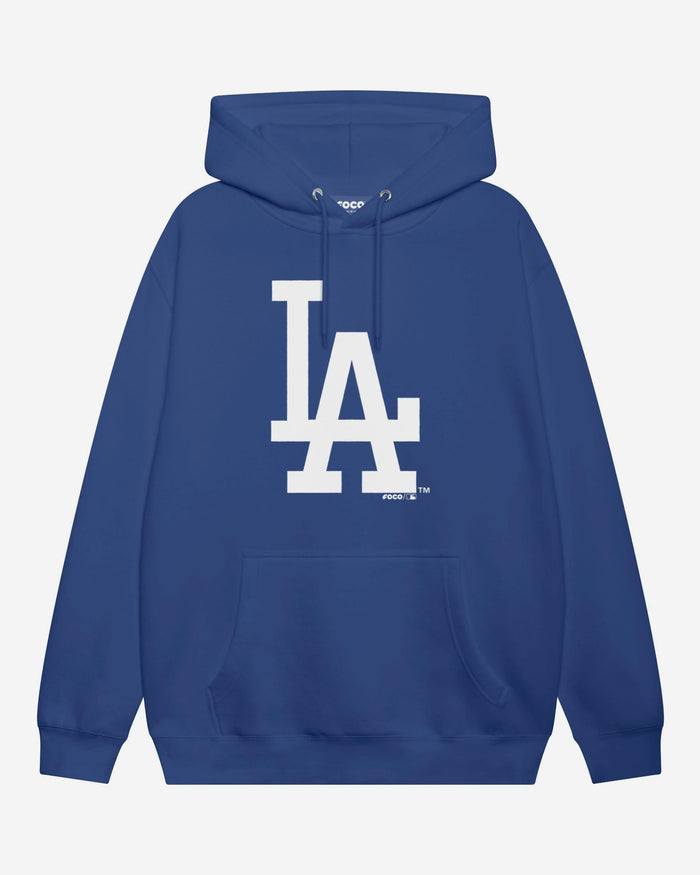 Los Angeles Dodgers Primary Logo Hoodie FOCO True Royal S - FOCO.com