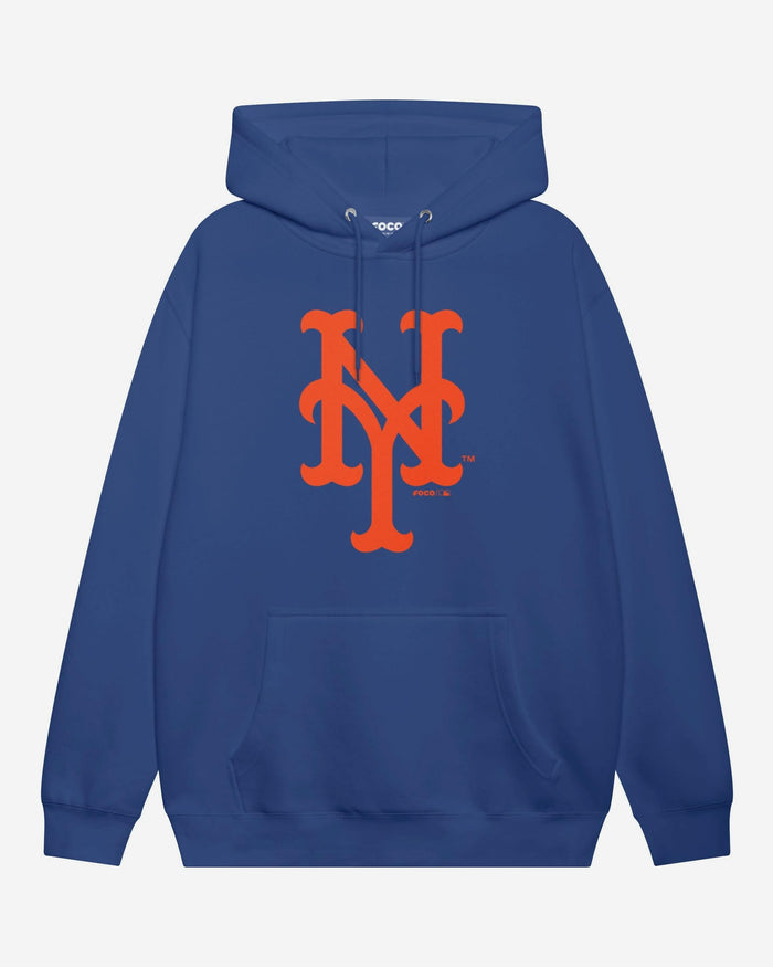New York Mets Primary Logo Hoodie FOCO True Royal S - FOCO.com