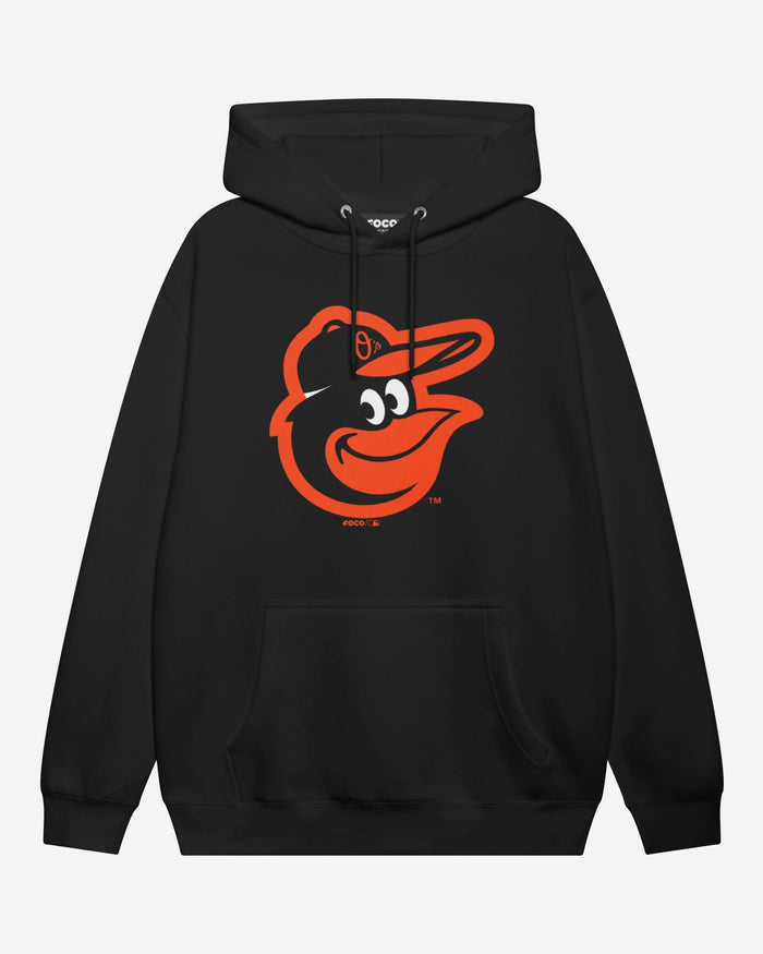 Baltimore Orioles Primary Logo Hoodie FOCO Black S - FOCO.com