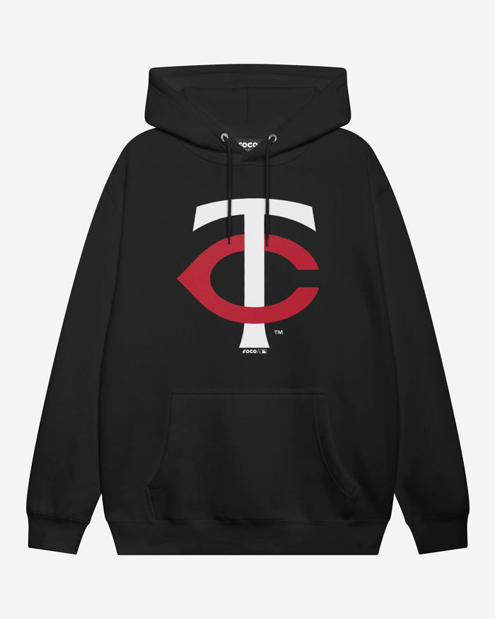 Minnesota Twins Primary Logo Hoodie FOCO Black S - FOCO.com