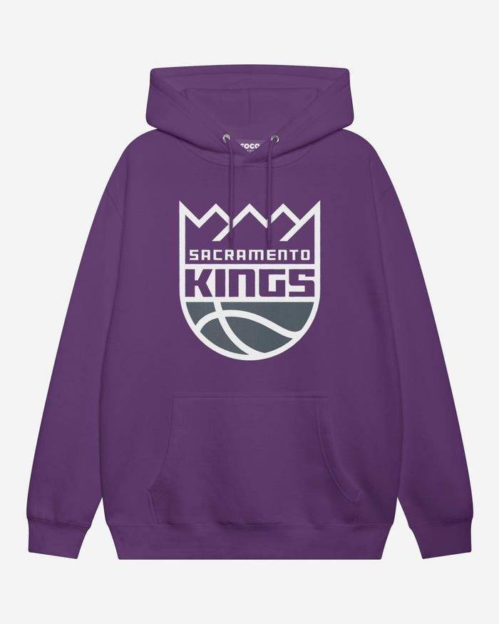 Sacramento Kings Primary Logo Hoodie FOCO Team Purple S - FOCO.com