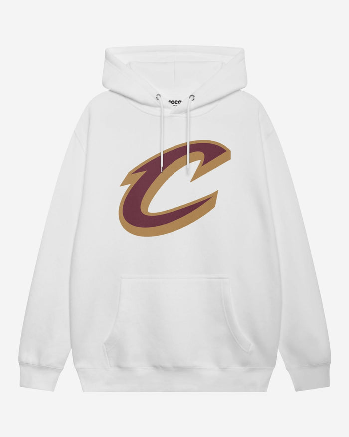 Cleveland Cavaliers Primary Logo Hoodie FOCO White S - FOCO.com
