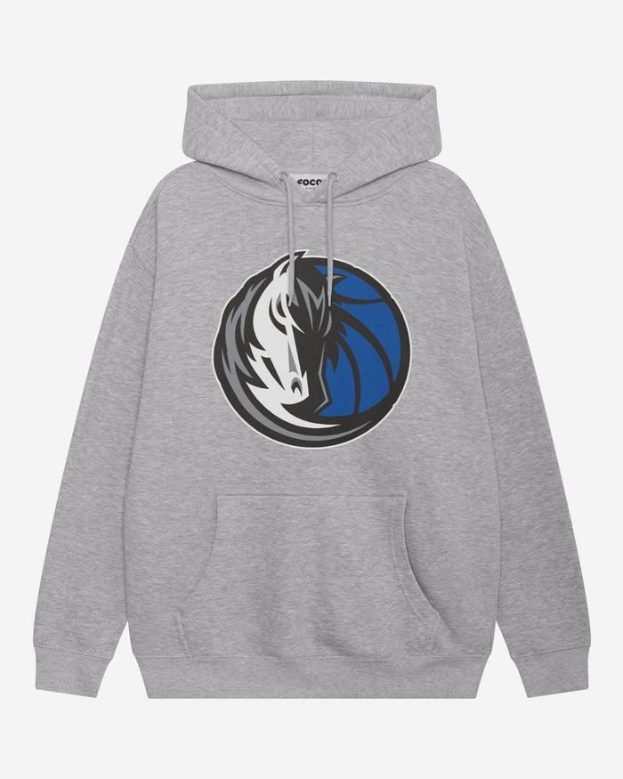 Dallas Mavericks Primary Logo Hoodie FOCO Athletic Heather S - FOCO.com