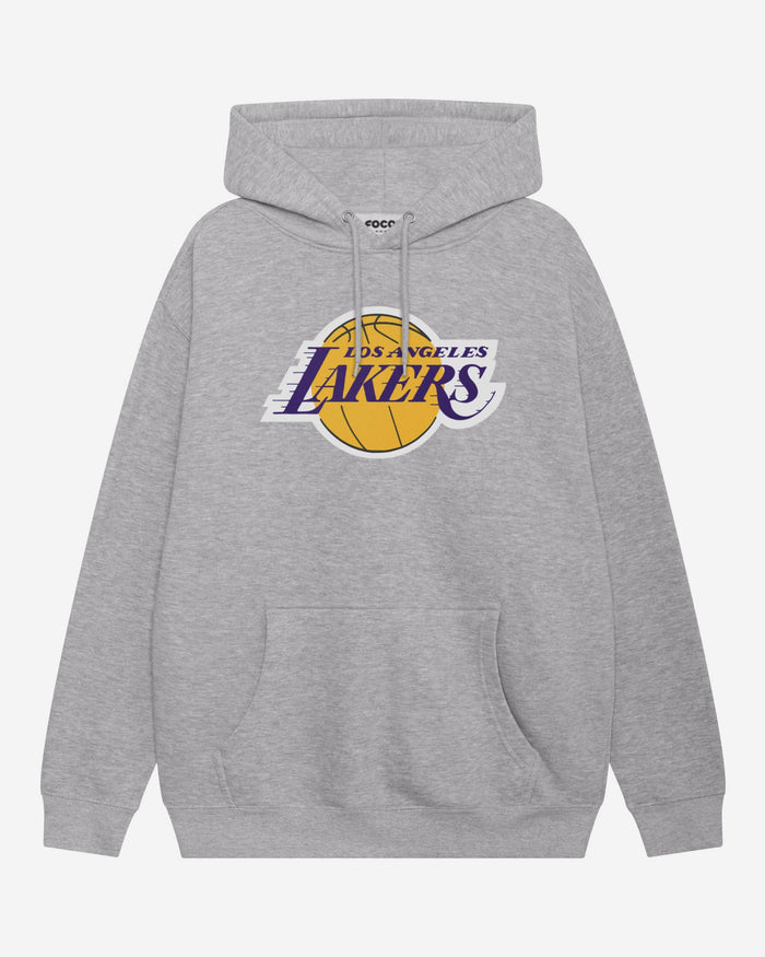 Los Angeles Lakers Primary Logo Hoodie FOCO Athletic Heather S - FOCO.com