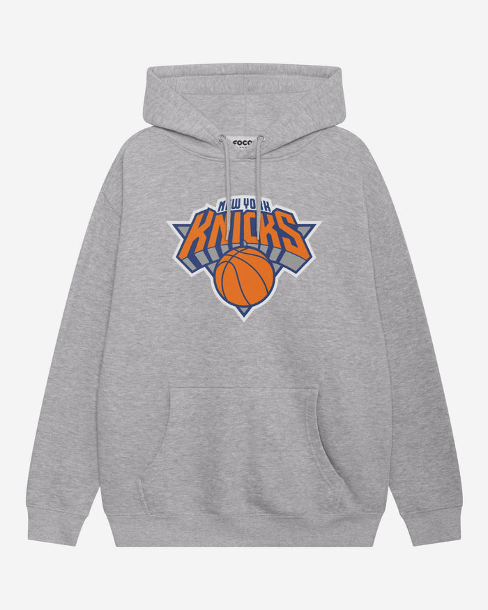 New York Knicks Primary Logo Hoodie FOCO Athletic Heather S - FOCO.com