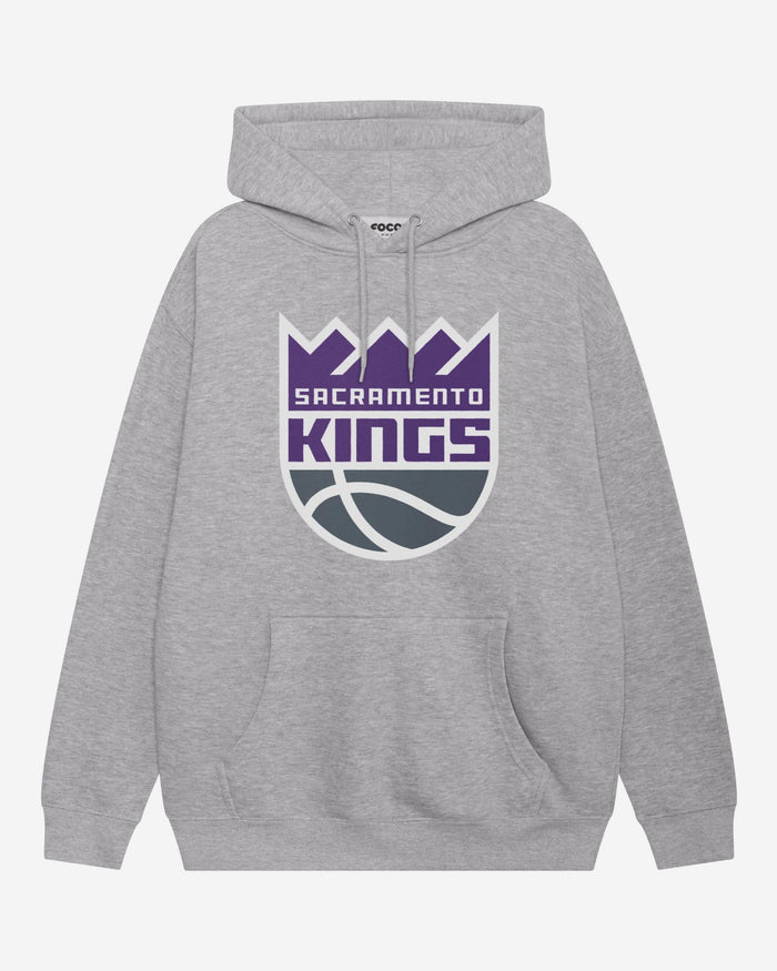 Sacramento Kings Primary Logo Hoodie FOCO Athletic Heather S - FOCO.com