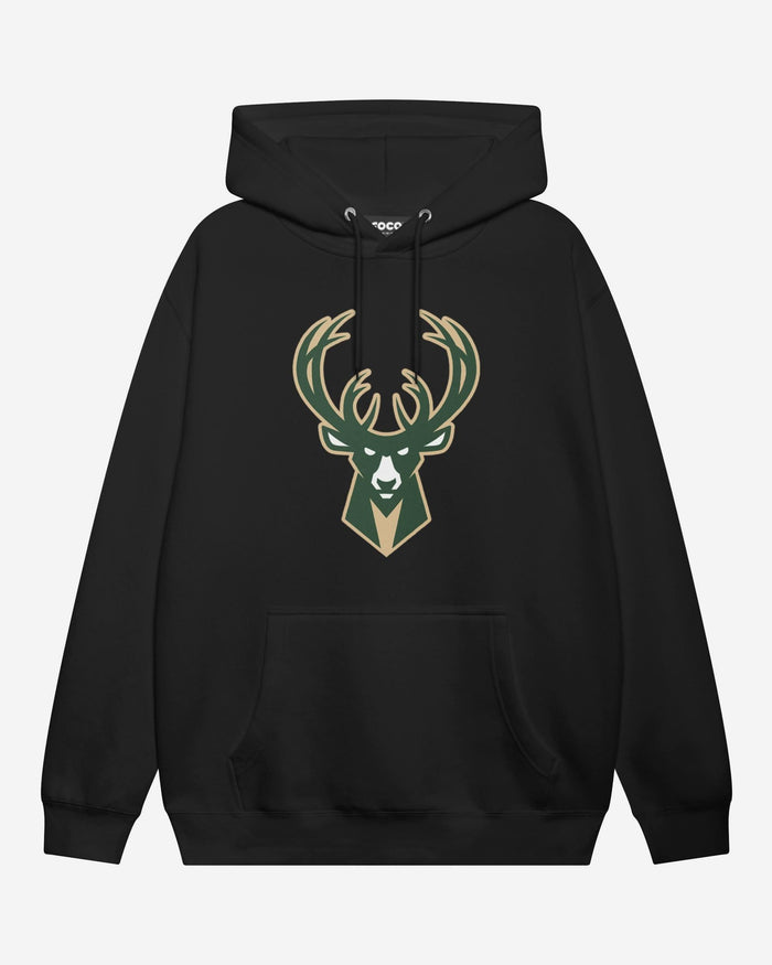 Milwaukee Bucks Primary Logo Hoodie FOCO Black S - FOCO.com