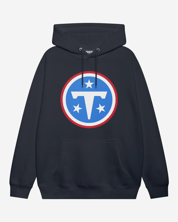 Tennessee Titans Primary Logo Hoodie FOCO Navy S - FOCO.com