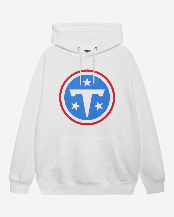 Tennessee Titans Primary Logo Hoodie FOCO White S - FOCO.com