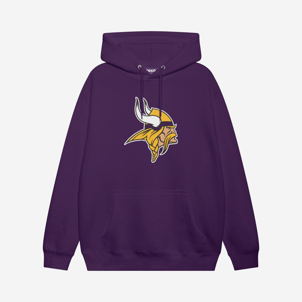Minnesota Vikings Primary Logo Hoodie FOCO Team Purple S - FOCO.com