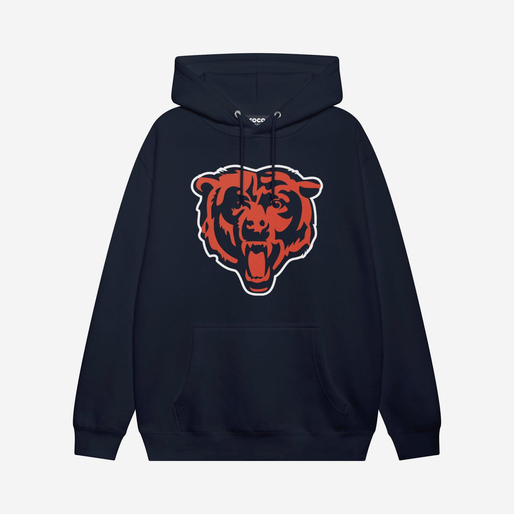 Chicago Bears Primary Logo Hoodie FOCO Navy S - FOCO.com