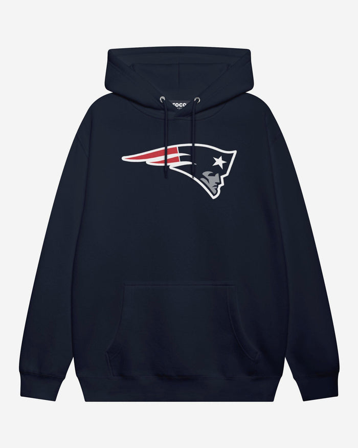 New England Patriots Primary Logo Hoodie FOCO Navy S - FOCO.com