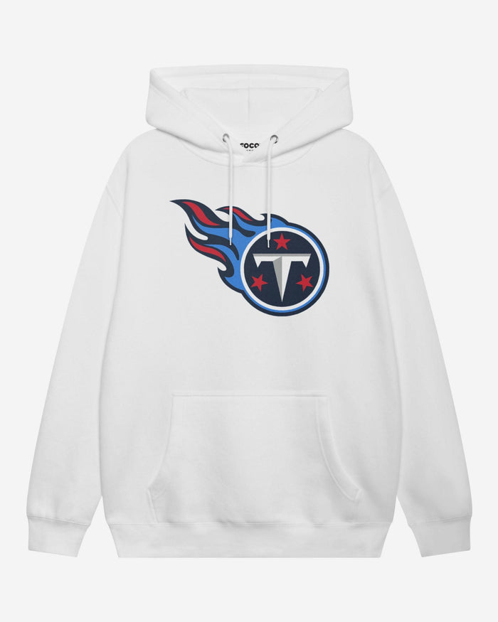 Tennessee Titans Primary Logo Hoodie FOCO White S - FOCO.com