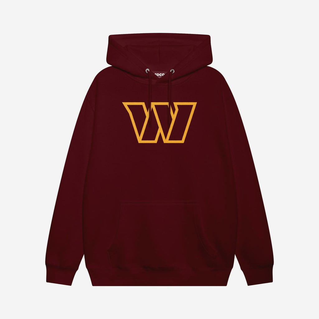 Washington Commanders Primary Logo Hoodie FOCO Burgundy S - FOCO.com