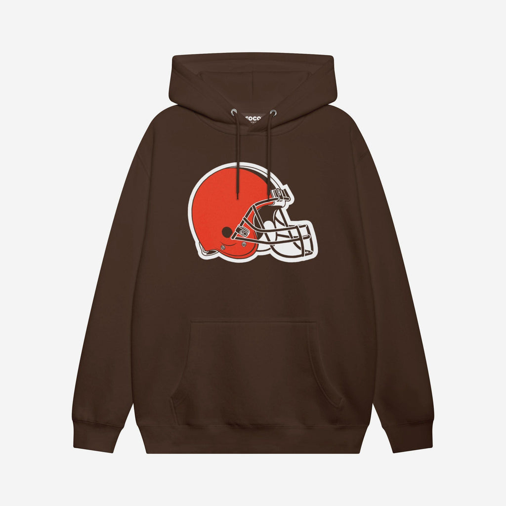 Cleveland Browns Primary Logo Hoodie FOCO Chestnut S - FOCO.com