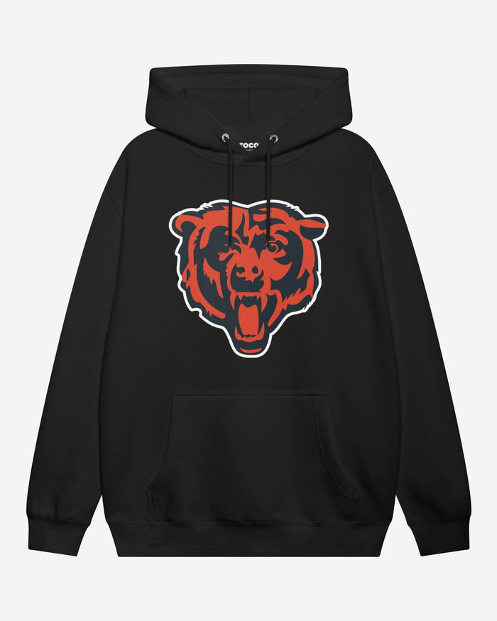 Chicago Bears Primary Logo Hoodie FOCO Black S - FOCO.com