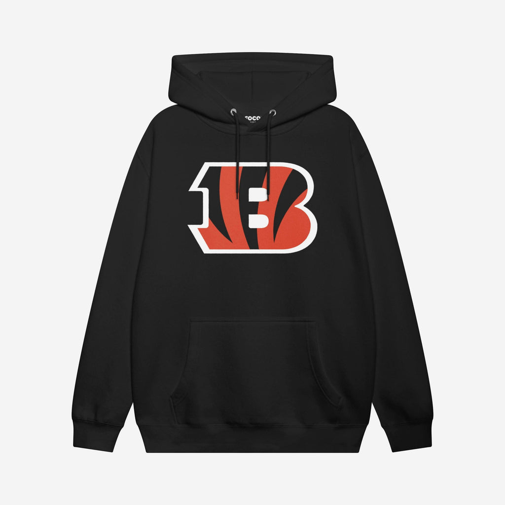 Cincinnati Bengals Primary Logo Hoodie FOCO Black S - FOCO.com