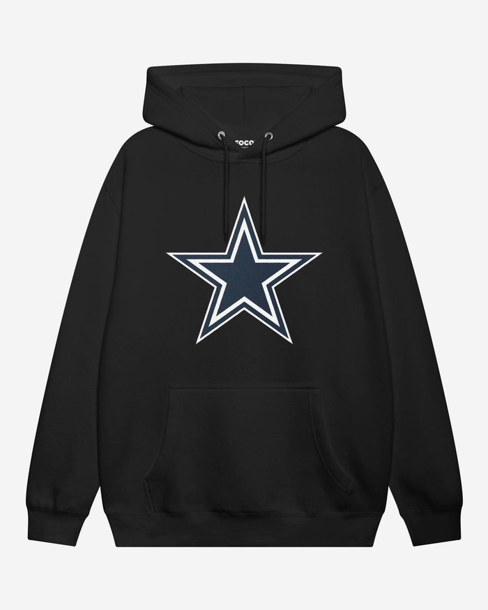 Dallas Cowboys Primary Logo Hoodie FOCO Black S - FOCO.com