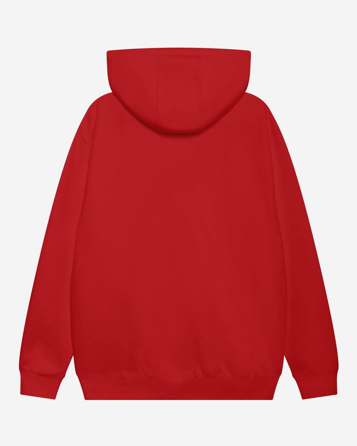 Detroit Red Wings Primary Logo Hoodie FOCO Red S - FOCO.com