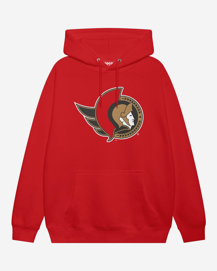 Ottawa Senators Primary Logo Hoodie FOCO Red S - FOCO.com