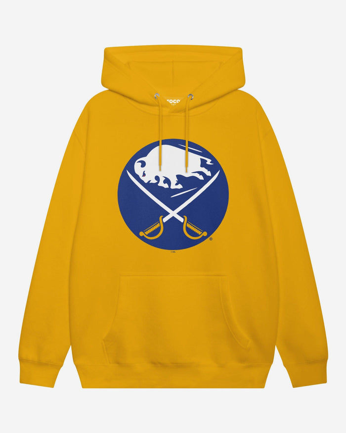 Buffalo Sabres Primary Logo Hoodie FOCO Lemon S - FOCO.com