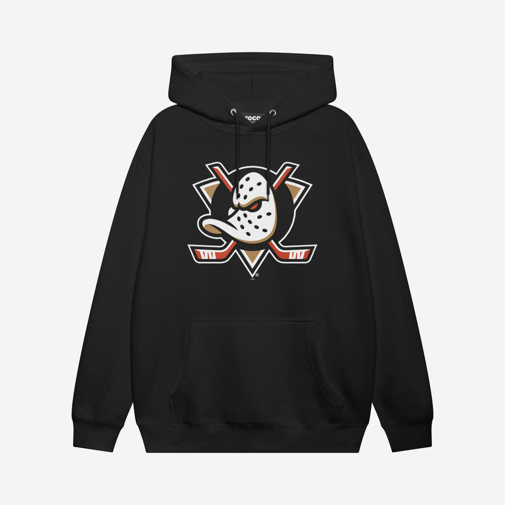 Anaheim Ducks Primary Logo Hoodie FOCO Black S - FOCO.com