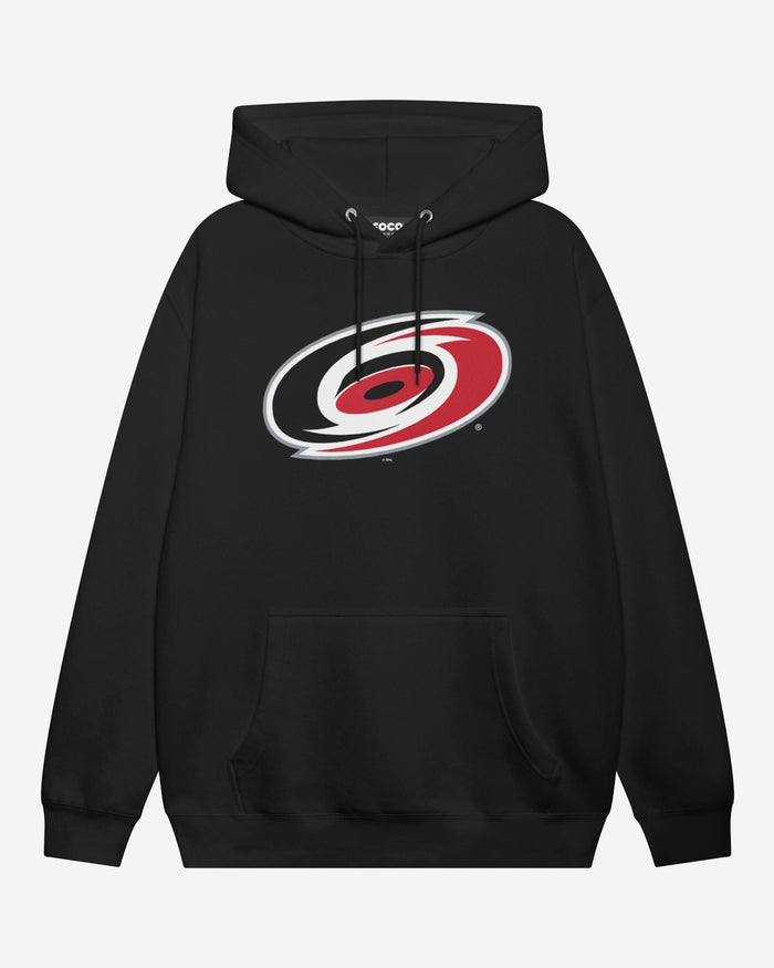 Carolina Hurricanes Primary Logo Hoodie FOCO Black S - FOCO.com