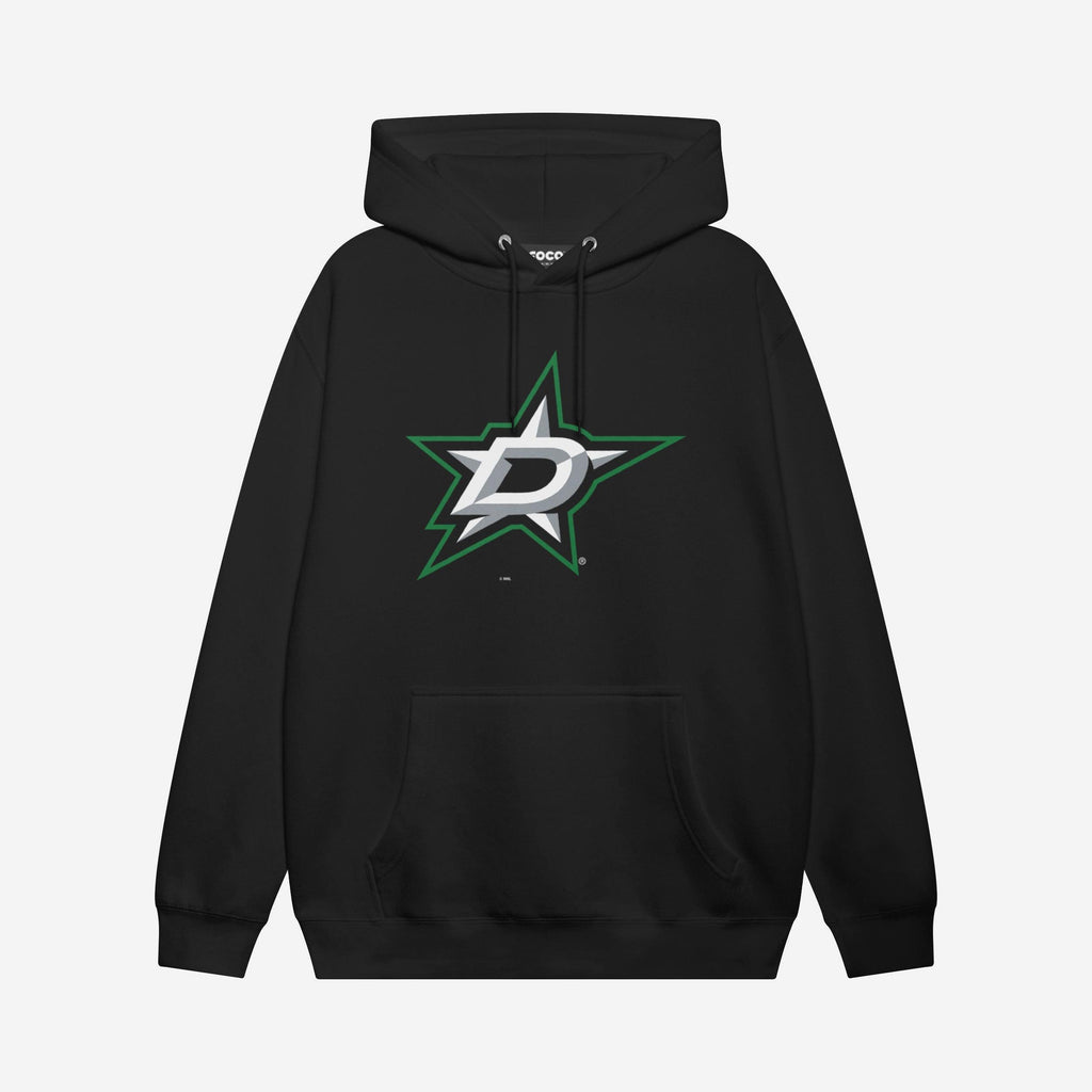 Dallas Stars Primary Logo Hoodie FOCO Black S - FOCO.com