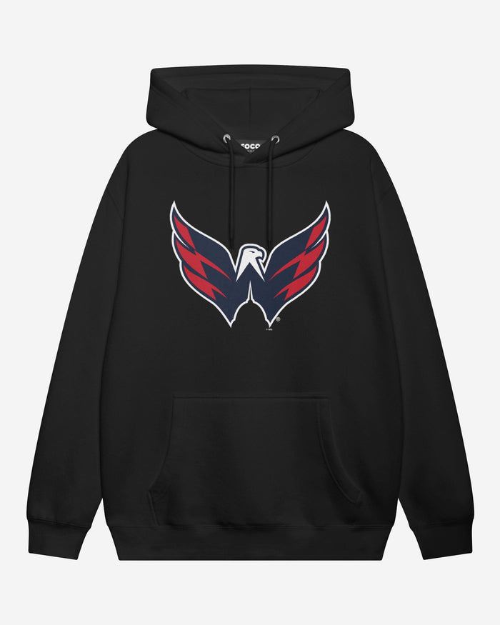 Washington Capitals Primary Logo Hoodie FOCO Black S - FOCO.com