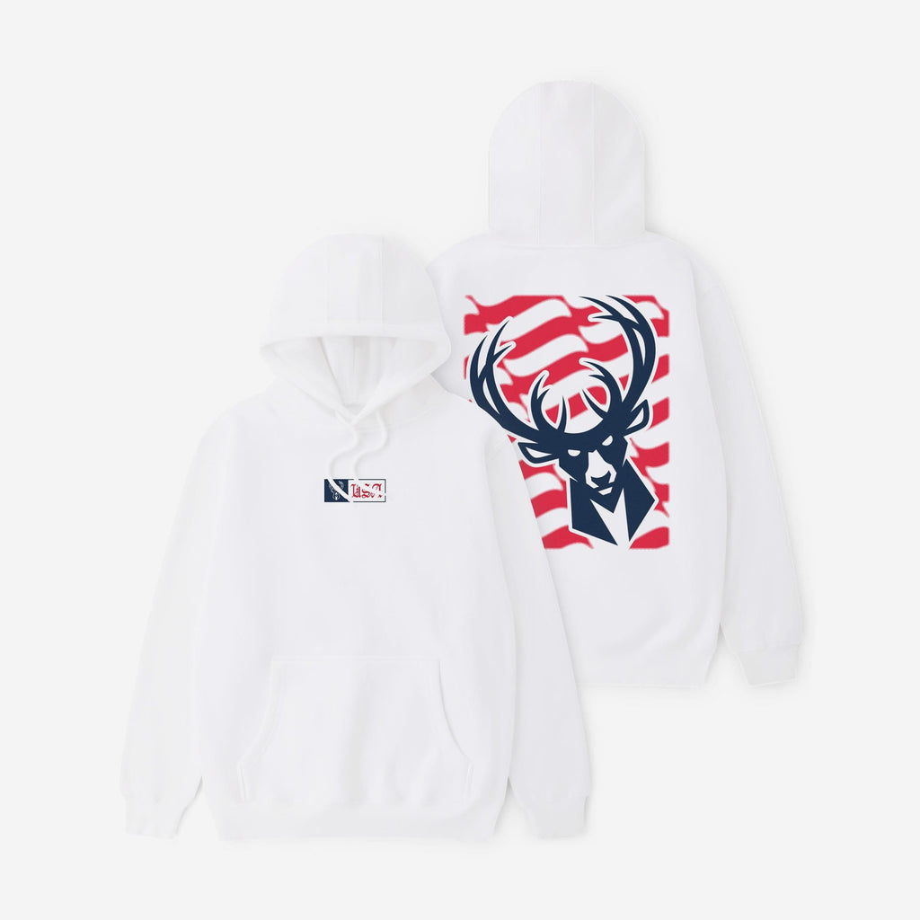 Milwaukee Bucks American Heritage Hoodie FOCO S - FOCO.com