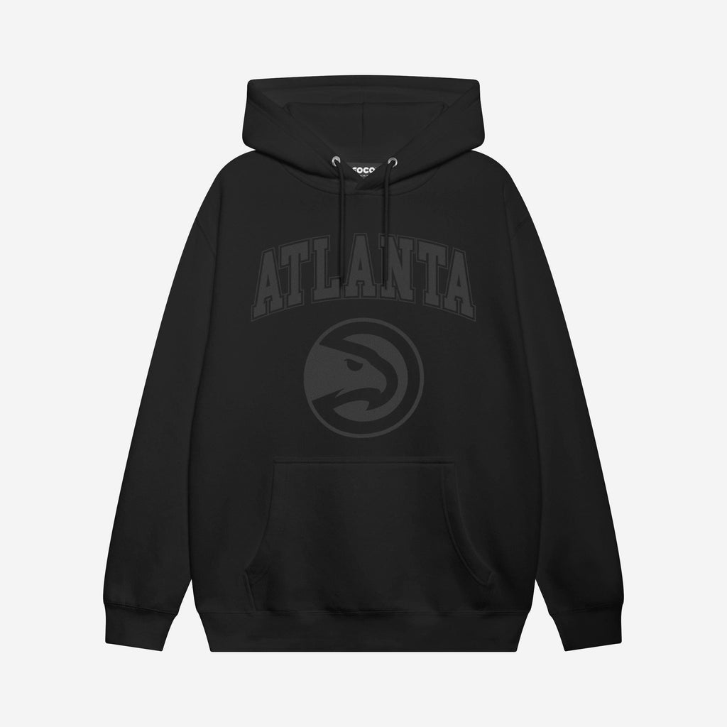 Atlanta Hawks Blackout Hoodie FOCO S - FOCO.com
