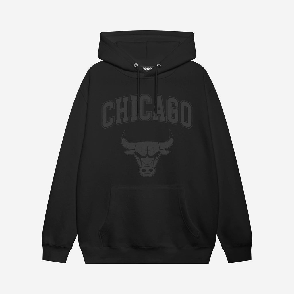 Chicago Bulls Blackout Hoodie FOCO S - FOCO.com