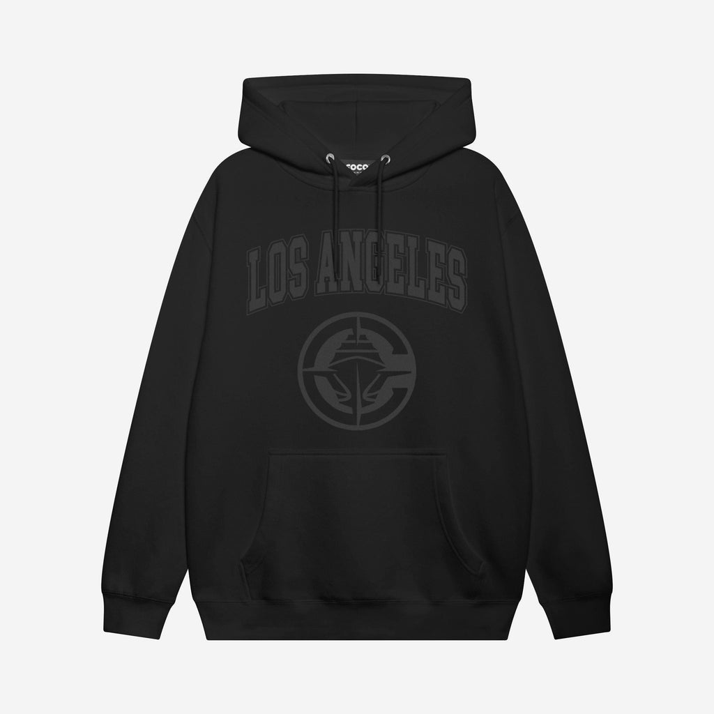Los Angeles Clippers Blackout Hoodie FOCO S - FOCO.com