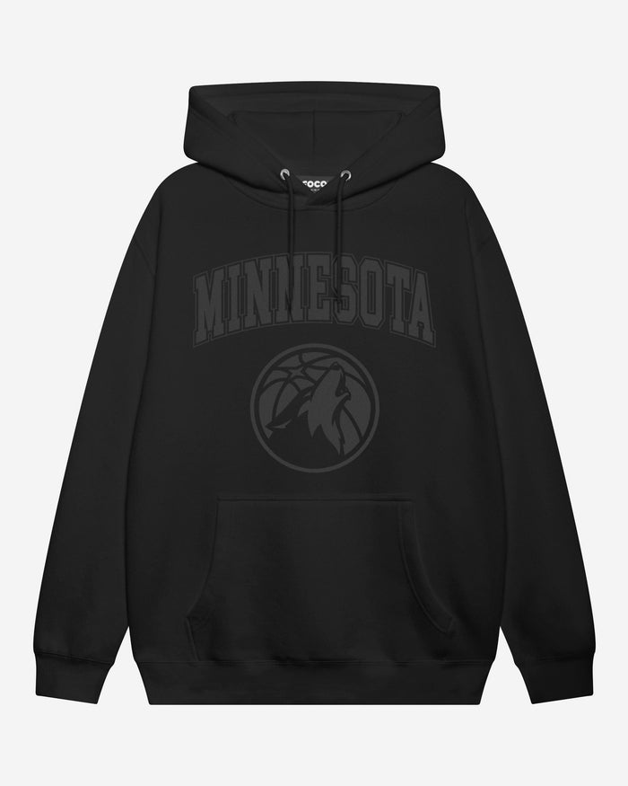 Minnesota Timberwolves Blackout Hoodie FOCO S - FOCO.com