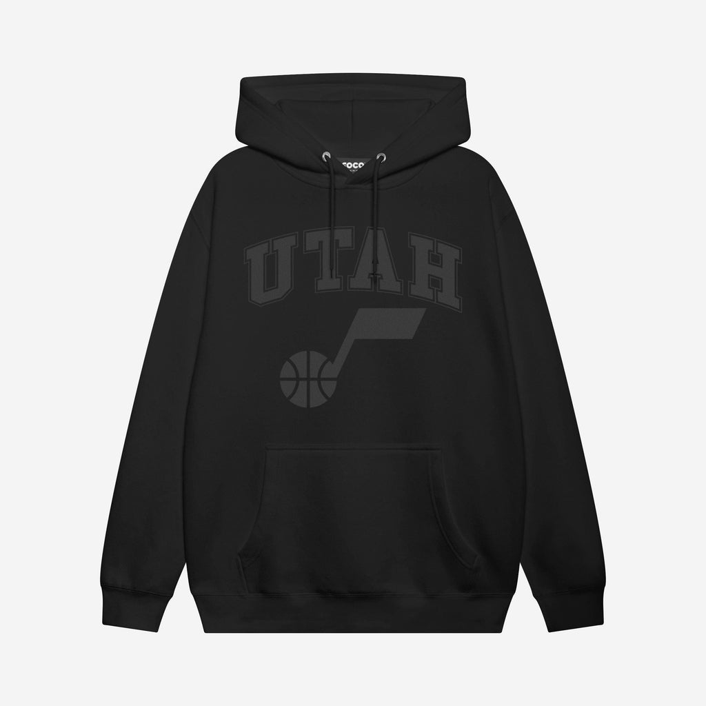 Utah Jazz Blackout Hoodie FOCO S - FOCO.com