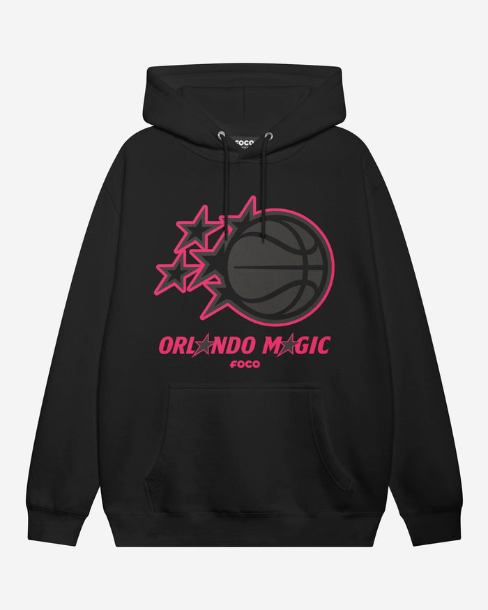 Orlando Magic Highlight Reel Hoodie FOCO Black/Neon Pink S - FOCO.com