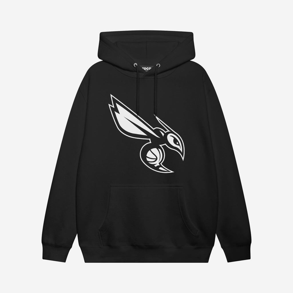 Charlotte Hornets White Logo Hoodie FOCO S - FOCO.com