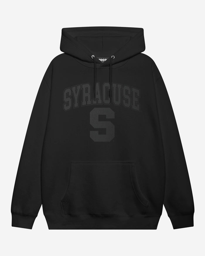 Syracuse Orange Blackout Hoodie FOCO S - FOCO.com