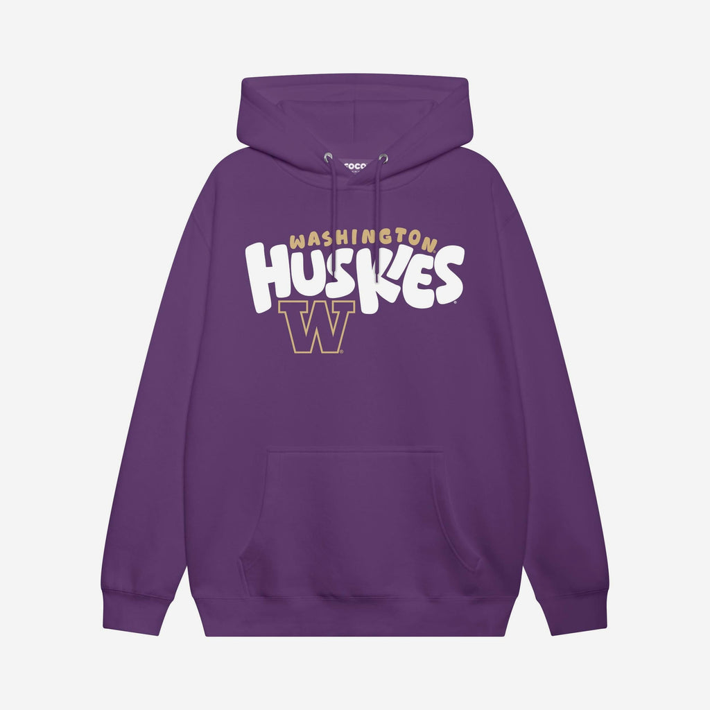 Washington Huskies Bubble Hoodie FOCO S - FOCO.com