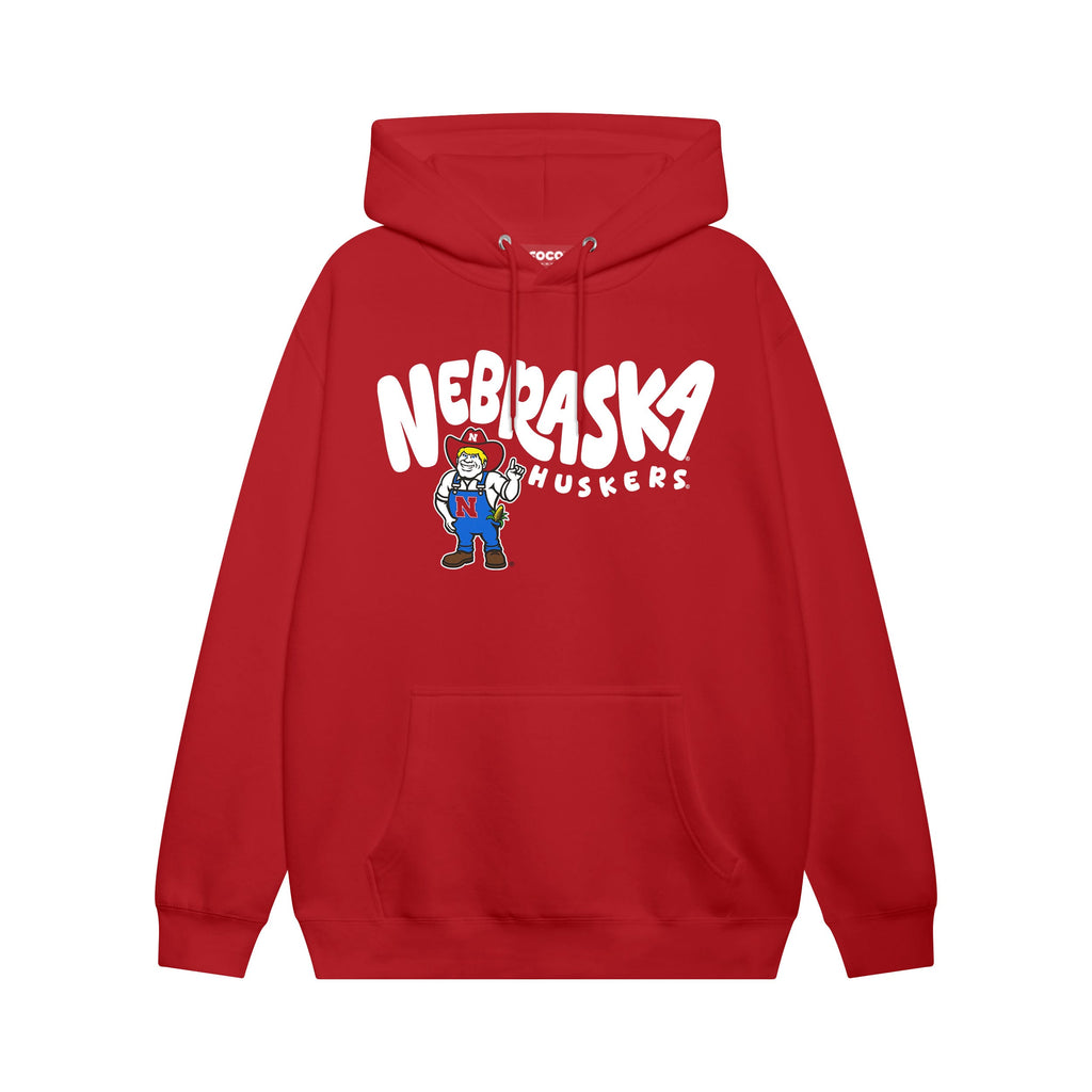 Nebraska Cornhuskers Bubble Hoodie FOCO S - FOCO.com