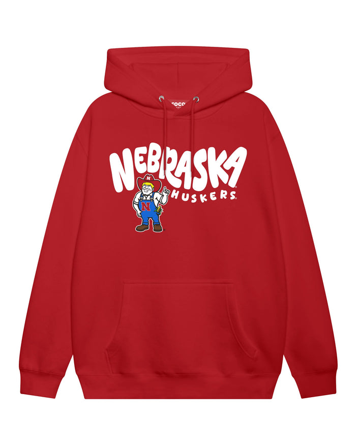 Nebraska Cornhuskers Bubble Hoodie FOCO S - FOCO.com