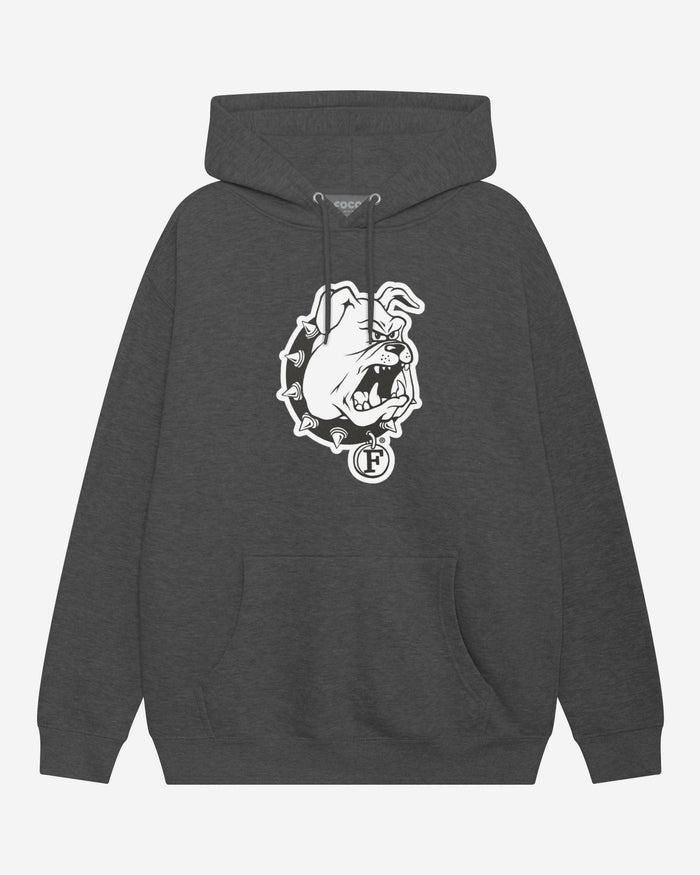 Ferris State Bulldogs Black & White Primary Logo Hoodie FOCO S - FOCO.com