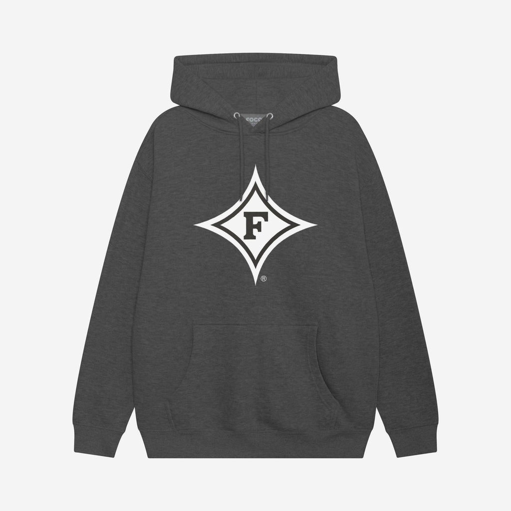 Furman Paladins Black & White Primary Logo Hoodie FOCO S - FOCO.com