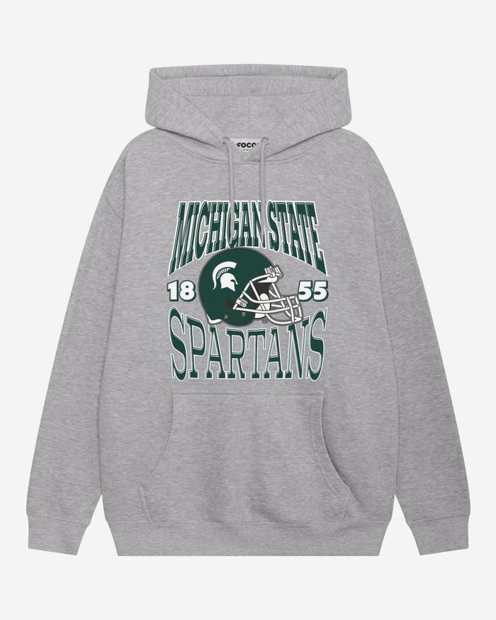 Michigan State Spartans Classic Team Helmet Hoodie FOCO S - FOCO.com