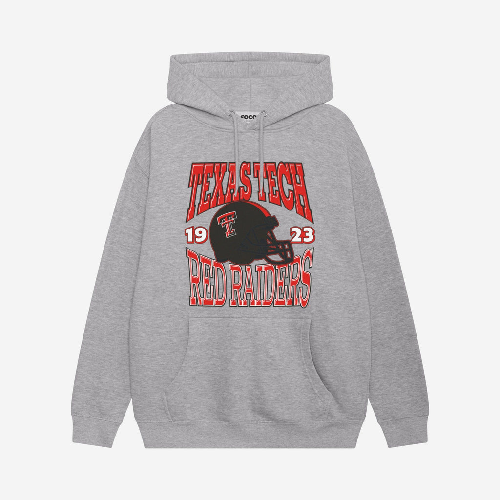 Texas Tech Red Raiders Classic Team Helmet Hoodie FOCO S - FOCO.com