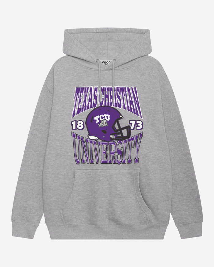 TCU Horned Frogs Classic Team Helmet Hoodie FOCO S - FOCO.com