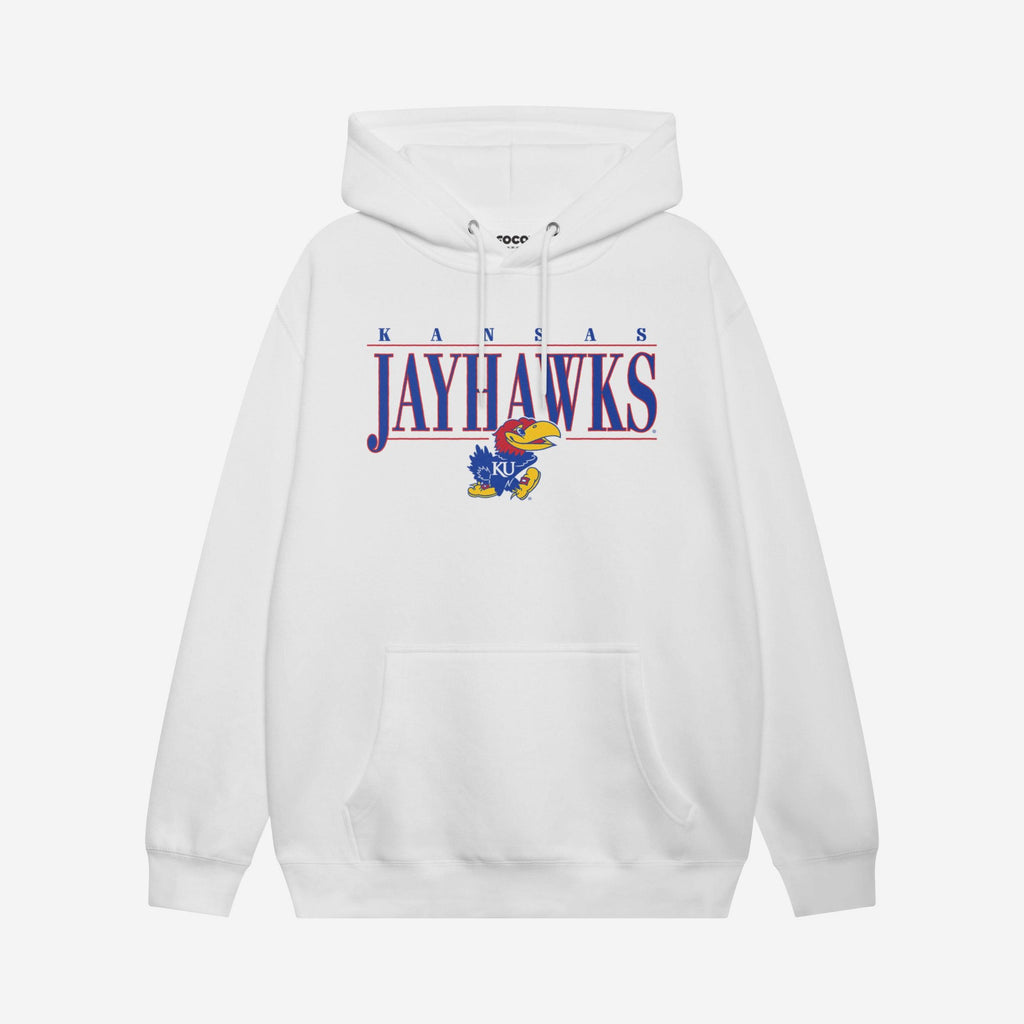 Kansas Jayhawks Signature Bar Hoodie FOCO S - FOCO.com