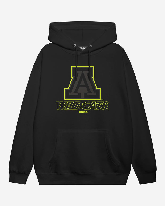 Arizona Wildcats Highlight Reel Hoodie FOCO Black/Volt S - FOCO.com
