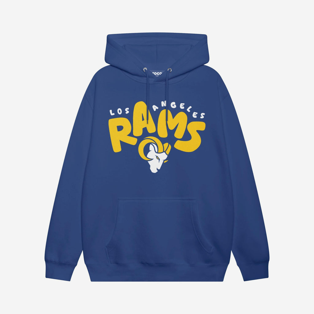 Los Angeles Rams Bubble Hoodie FOCO S - FOCO.com