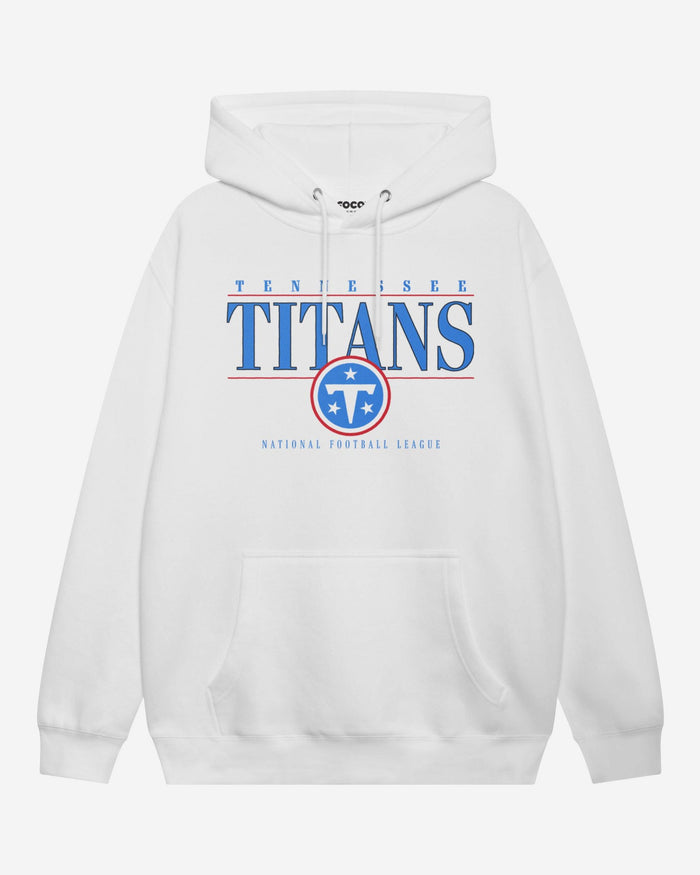 Tennessee Titans Signature Bar Hoodie FOCO White S - FOCO.com